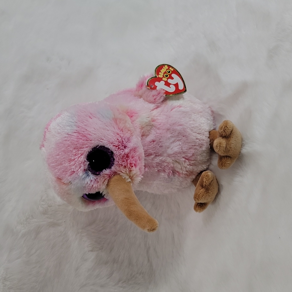 Ty Beanie Boo's Collection Kiwi Multicolored Bird